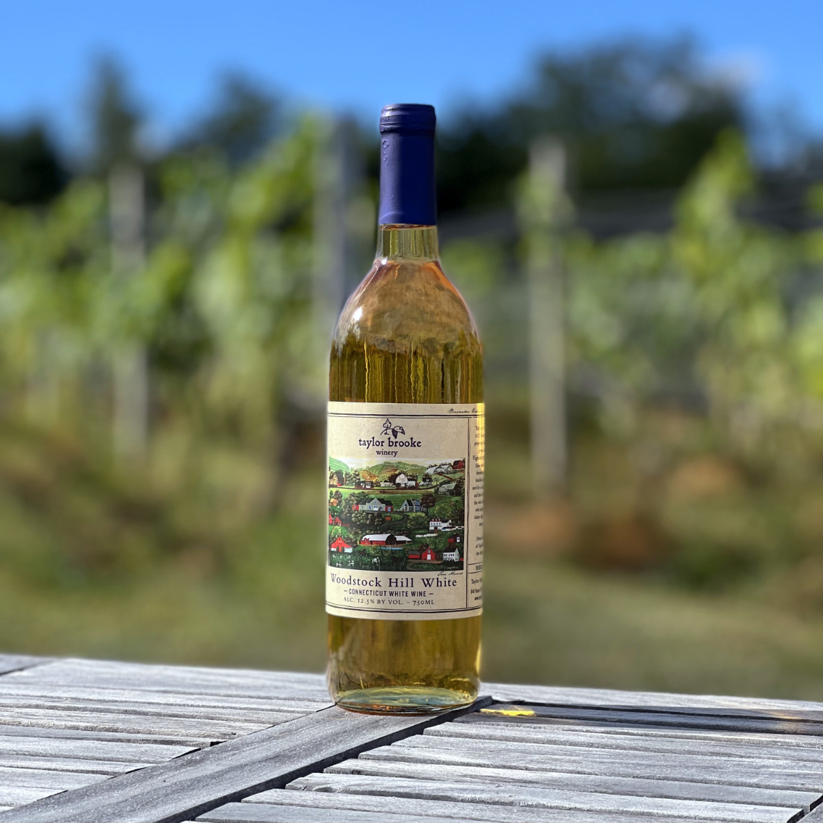 Woodstock Hill White wine bottle